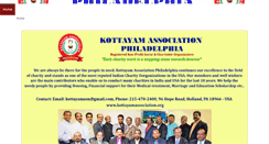 Desktop Screenshot of kottayamassociation.org